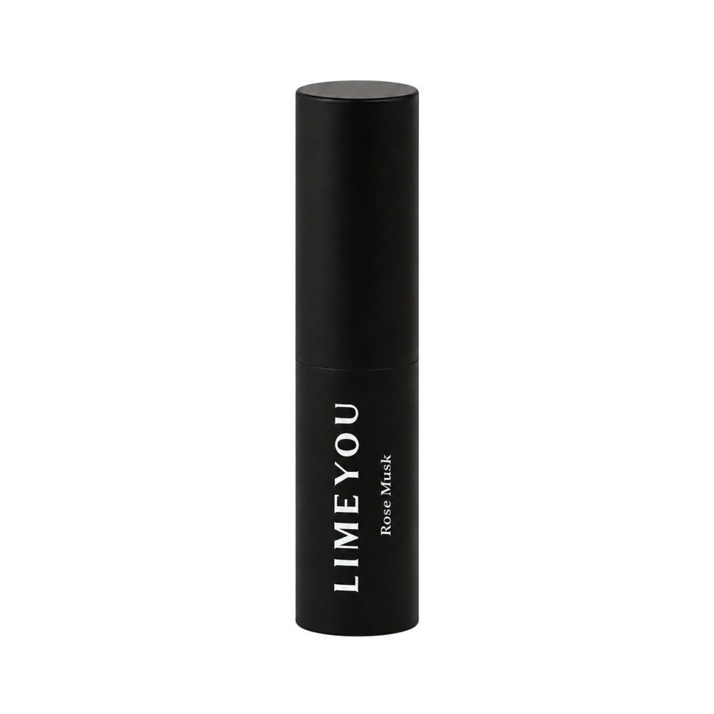 LIMEYOU Rose Musk Pure Solid Perfume 3g Baume au Musc Floral Élégant à la Rose _ Fabriqué en Corée